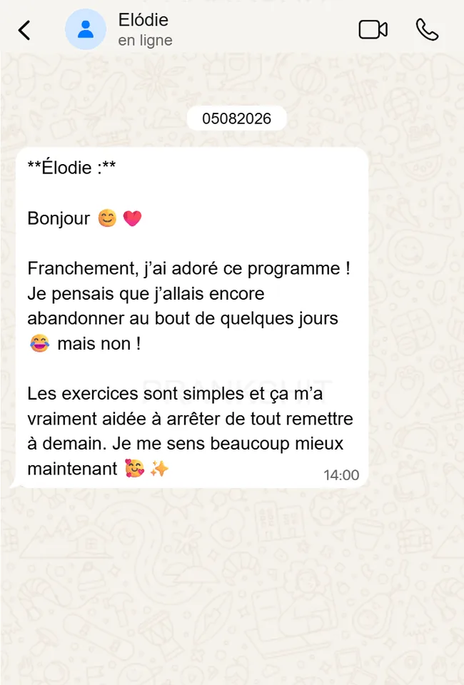 Témoignage d’Éloïse