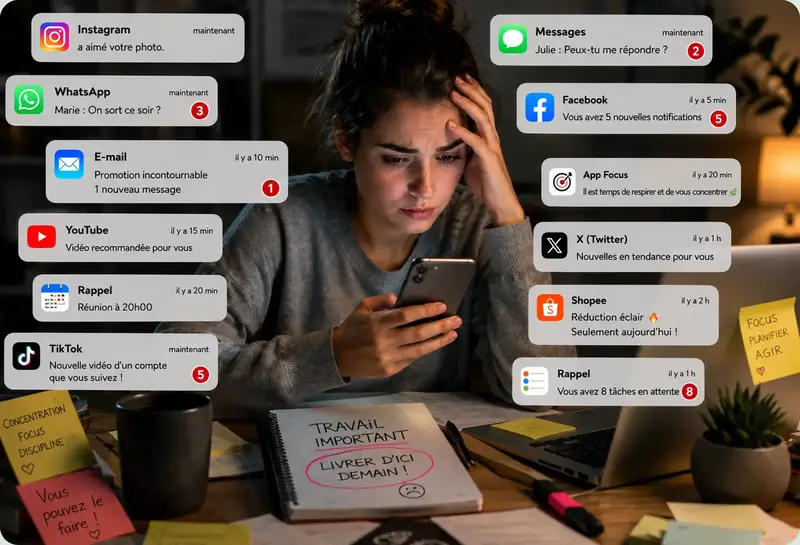 Personne réfléchissant aux opportunités perdues à cause de la procrastination