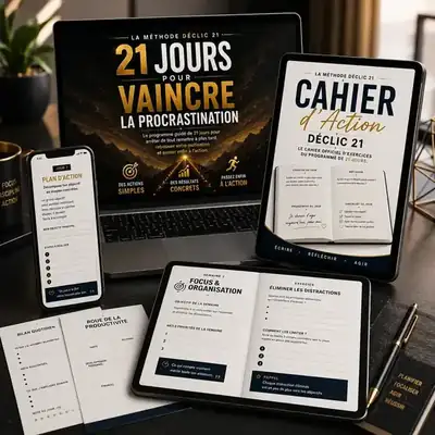 Cahier d'Action Déclic 21 — programme guidé de 21 jours